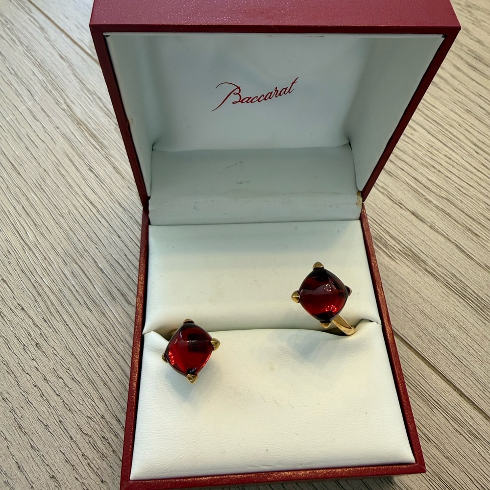 Baccarat Red Crystal Bracelet